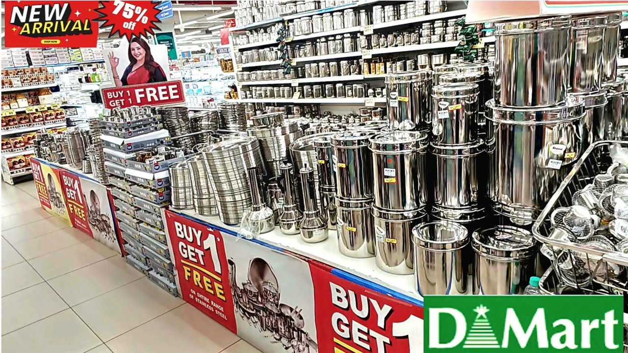 🔥D MART SPAR /Cheapest price Clearance sale!! Under ₹78/offers upto 85% off kitchen steel household 