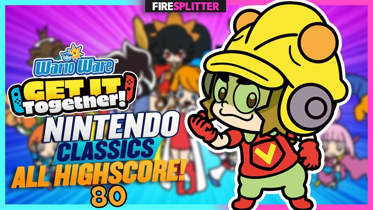 WarioWare: Get it Together Nintendo Classics All 80 points! (NO COMMENTARY)