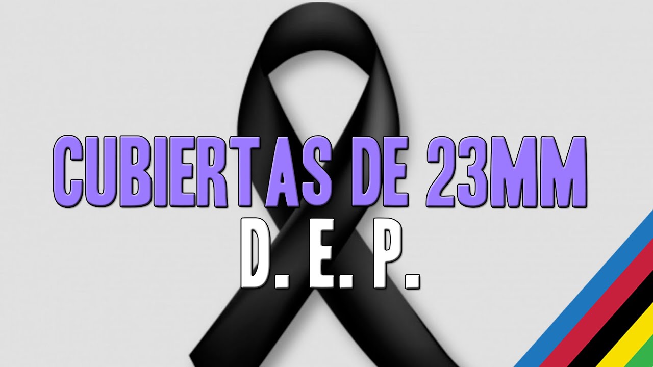 ¿Qué ruedas son mejores? 23, 25, 28mm... Más anchas = más rápidas