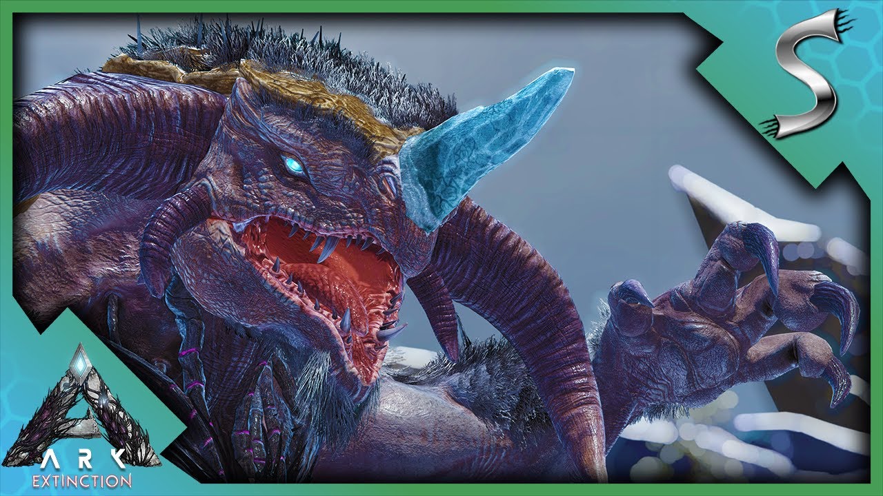 THE ICE TITAN FLATTENED MY GIGAS! - Ultimate Ark [E93 - Extinction]
