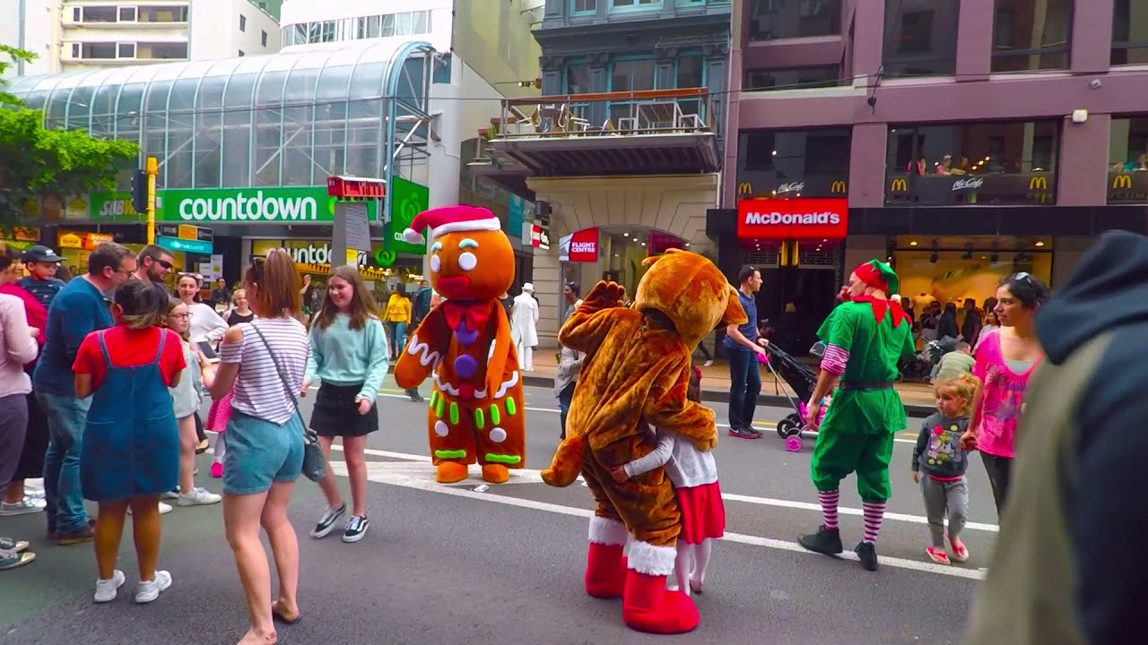 Wellington getting ready for Christmas 2018