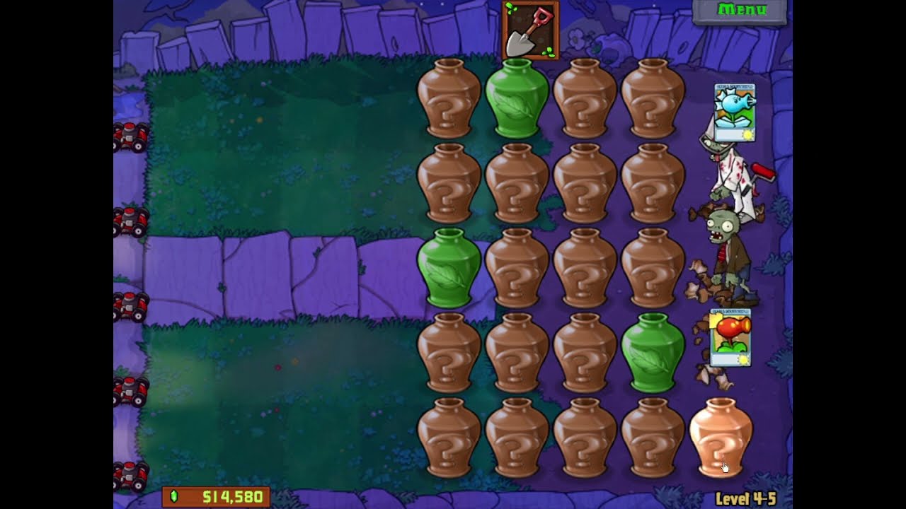 Ночной бассейн без тумана! "Plants vs Zombies M.O.T.S" [1.2.1] №5
