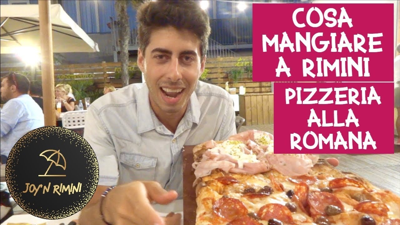 PIZZA ALLA ROMANA ALLA DARSENA DI RIMINI – Tiki Taka – CENA A DUE PASSI DAL MARE, SAN GIULIANO