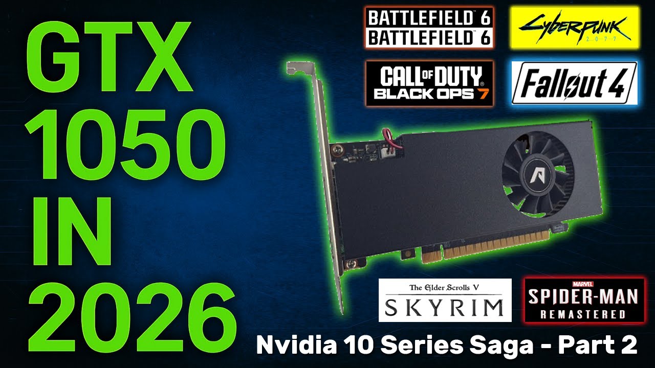 Has the GTX 1050 become a Turd in 2026 ?