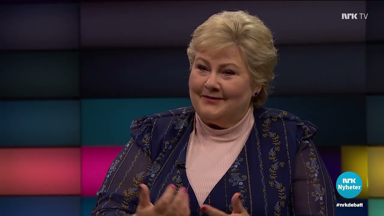 Debatten 21.09.2023 Erna Solberg