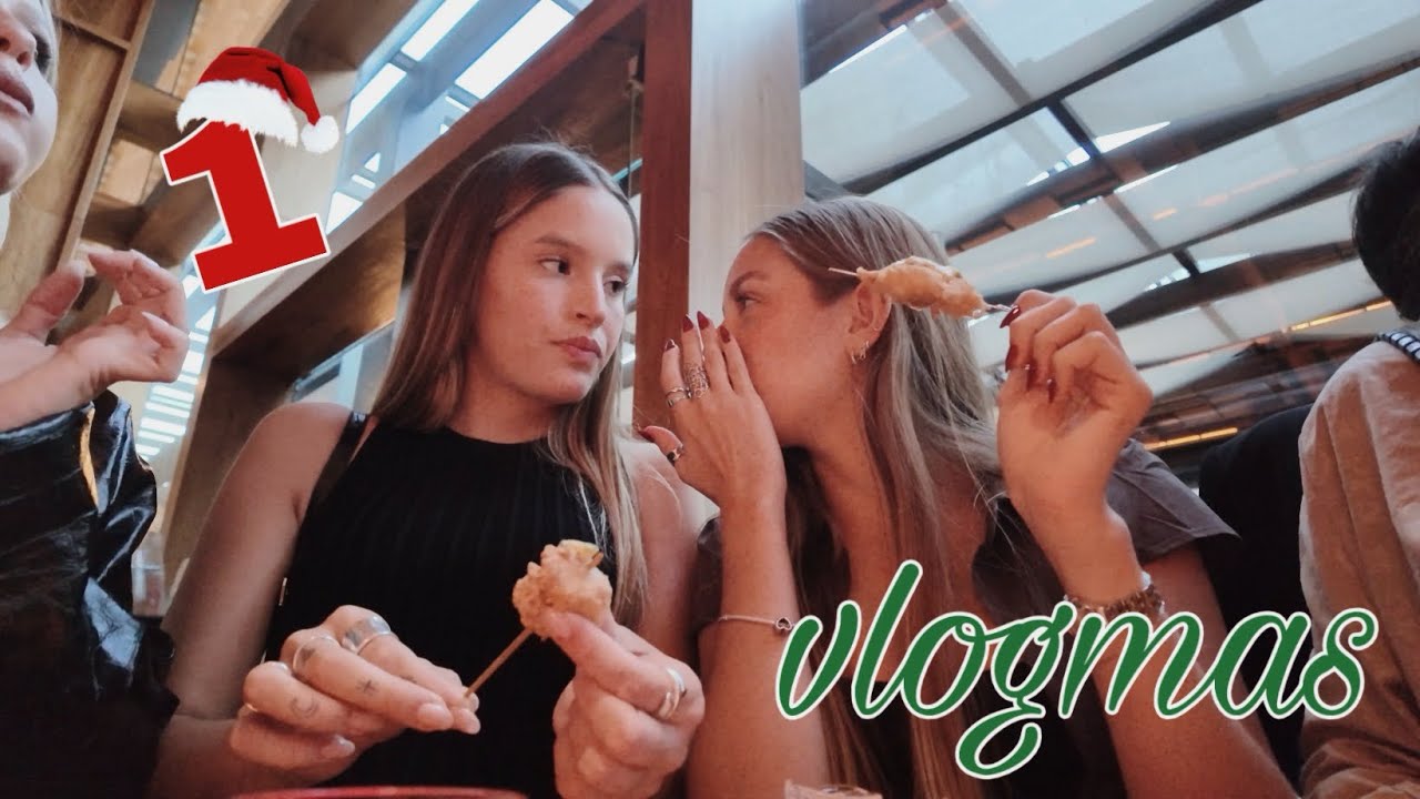 LLEGARON LOS VLOGMAS!! día 1🎄