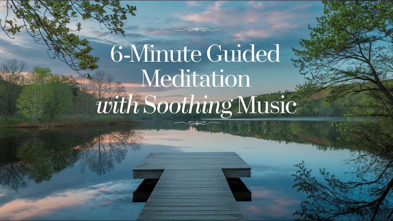 6-Minutes guided Body Scan Meditation for Stress Relief & Calm, with music | Soul Sanctuary