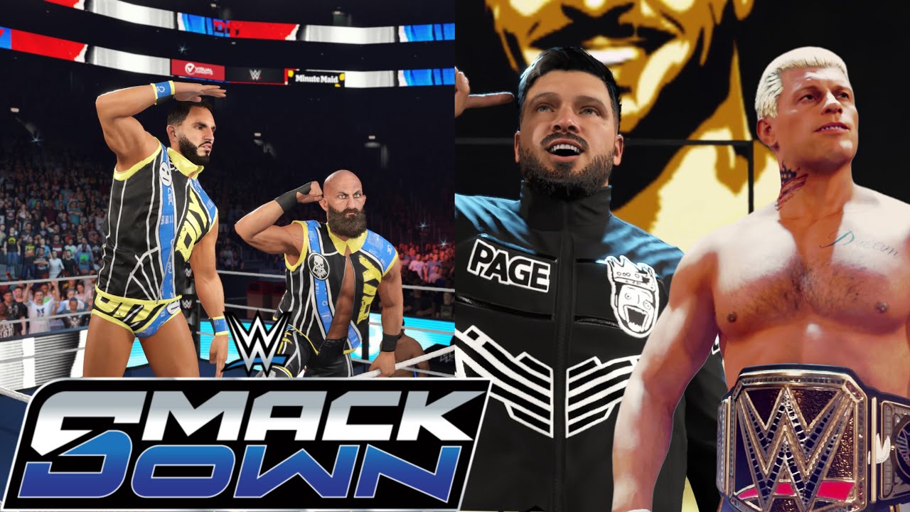 WWE 2K25 Universe Mode: Can Ethan Page & Cody Rhodes Coexist? | Smackdown