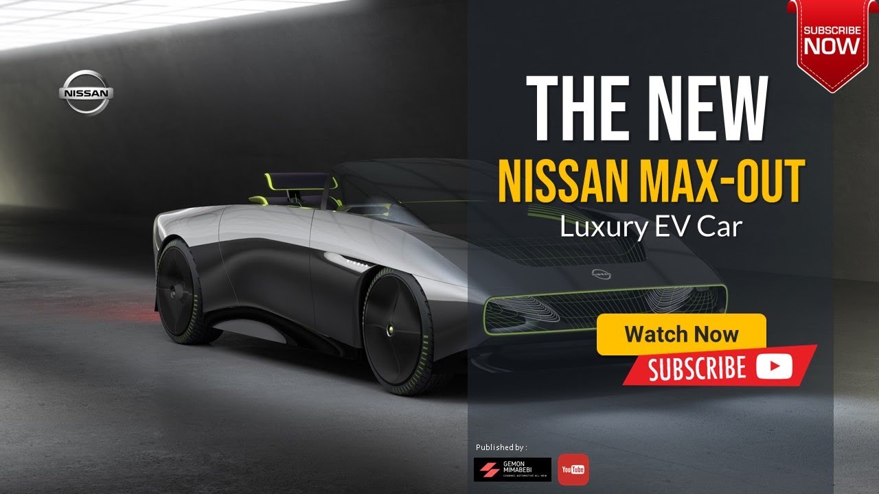 The 2023 2024 Nissan Max Out Concept Luxury EV Interior Exterior Overview