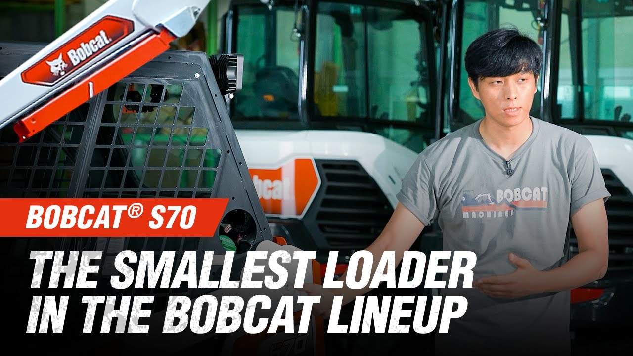 Bobcat® S70: The Smallest Skid-Steer Loader in the Bobcat Lineup