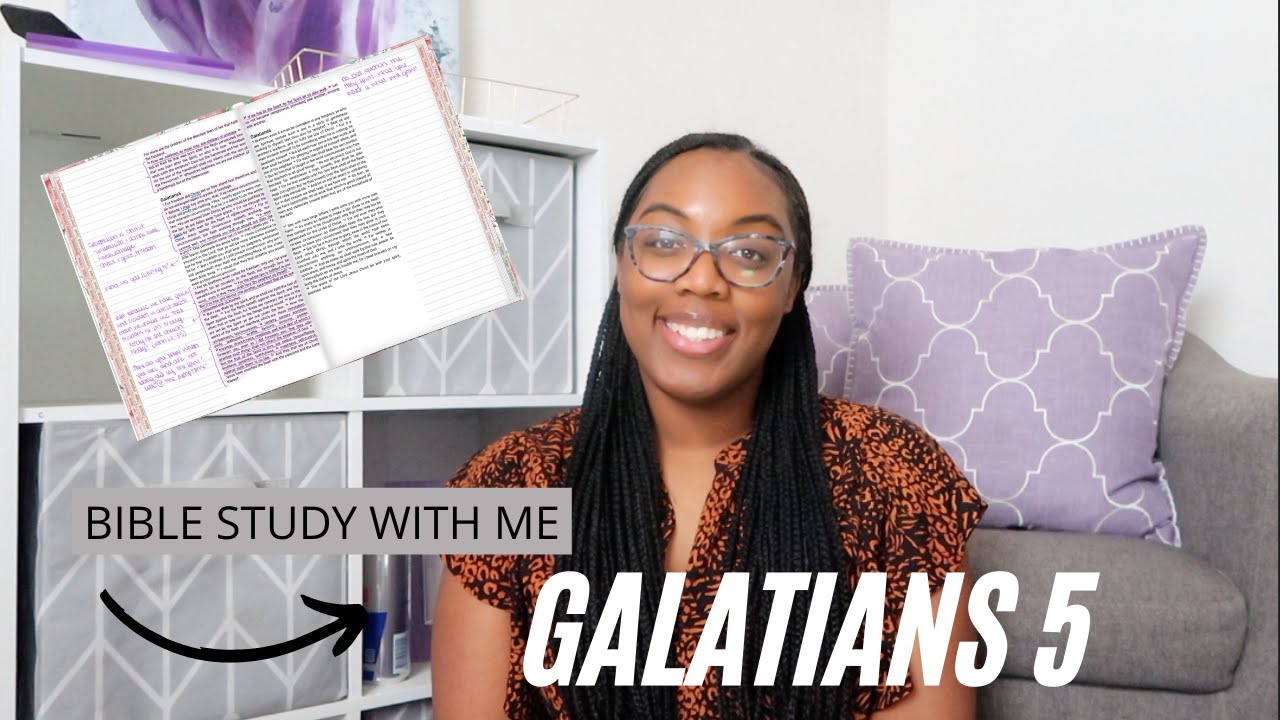 REAL TIME Bible Study With Me | Galatians 5 Bible Study | Faith Friday