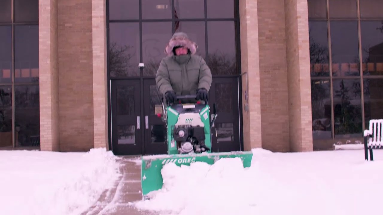 The Snow Rhino is an Impressive Sidewalk Plow