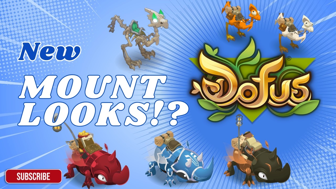 New Mount designs coming soon to Dofus! | Devblog 3.5 [EN]