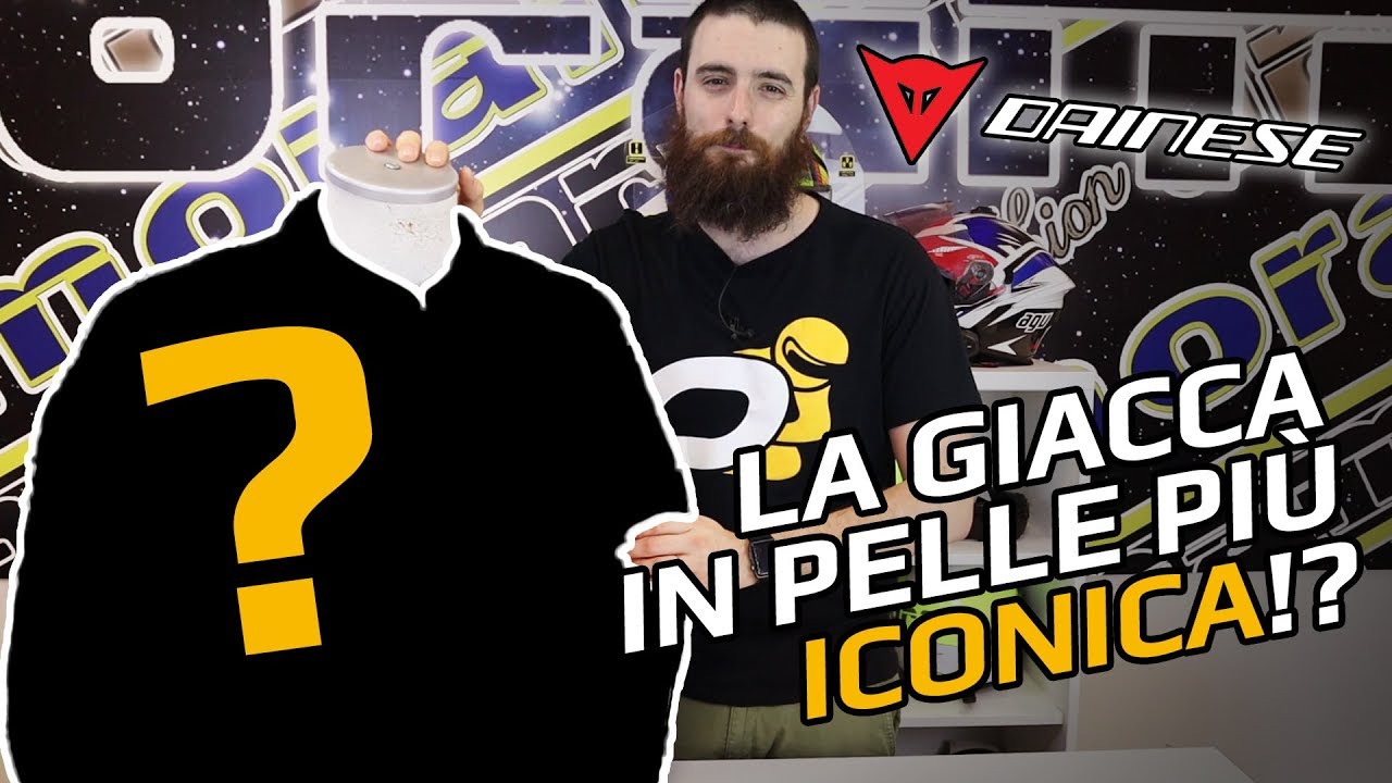La giacca in pelle...pi&ugrave; iconica? - Dainese Racing 3