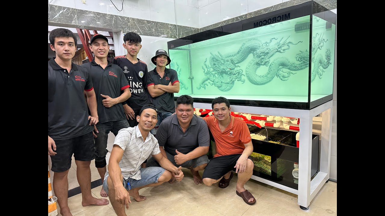 Bàn Giao hồ ống đỏ về Gò Công - Tiền Giang I Hồ Cá Đoàn Chương