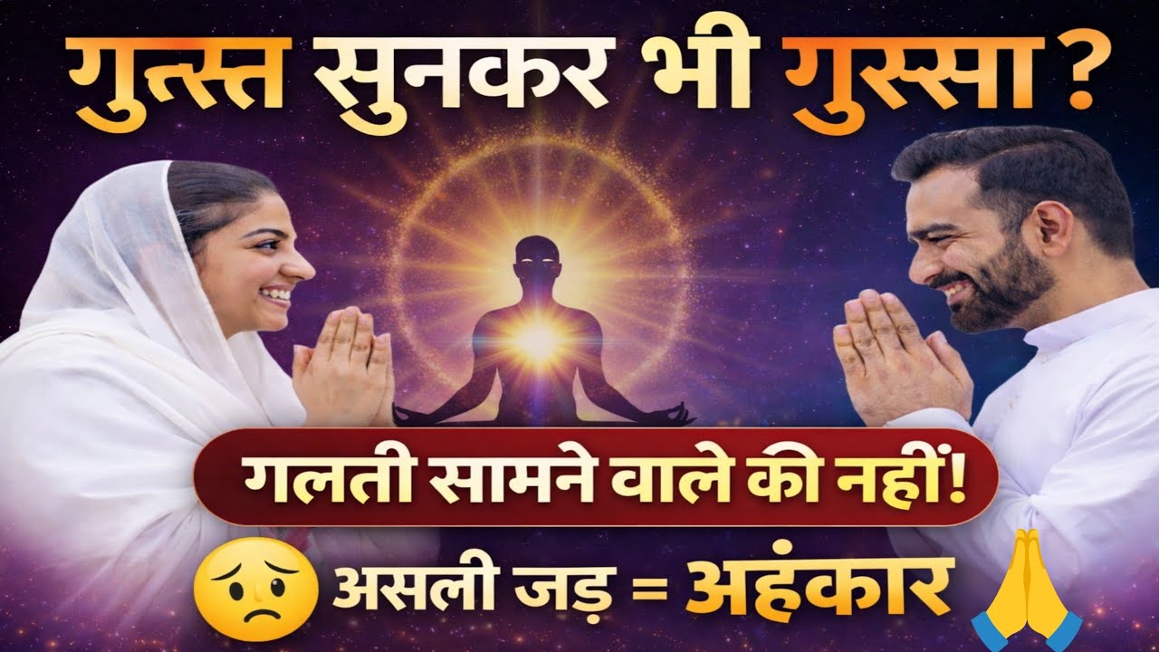 गुस्सा दुश्मन नहीं, संकेत है! Nirankari Gyan Explained | Dhan Nirankar Ji
