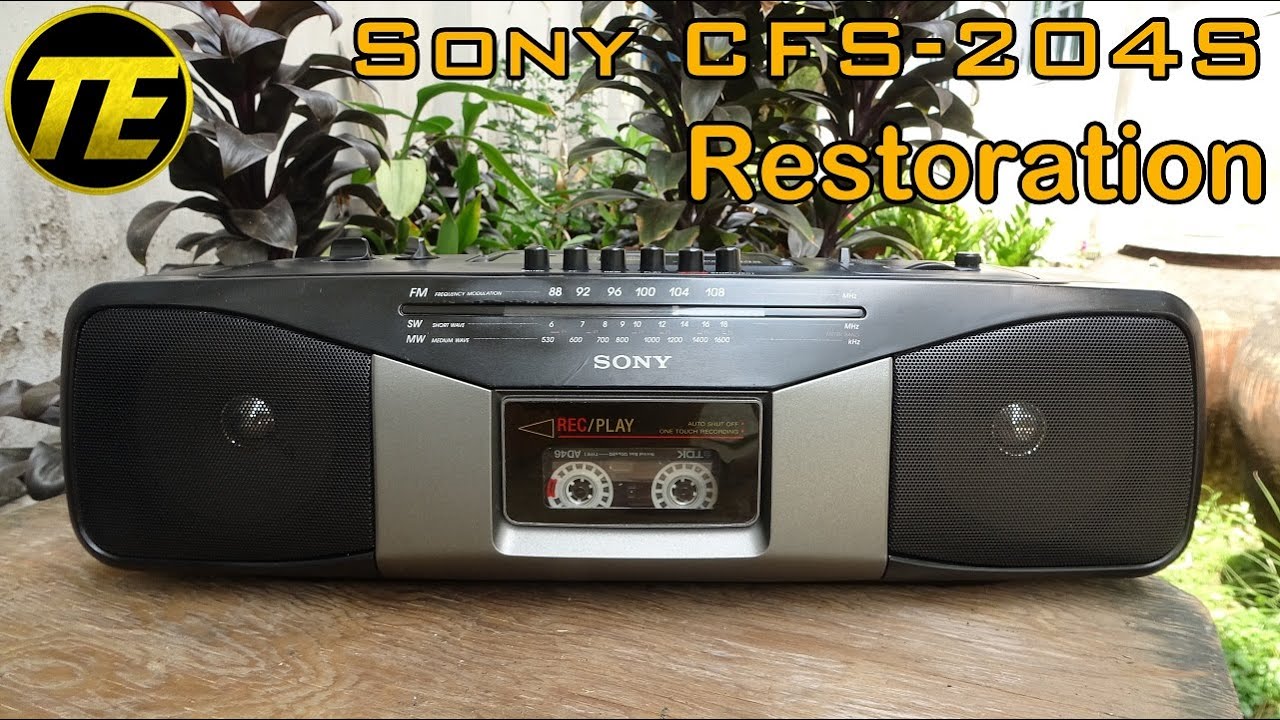 Sony CFS-204S Restoration