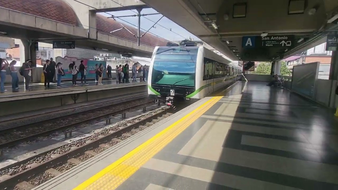 Metro de Medellín estación San Antonio #metro #shorts #medellin #colombia #viajes