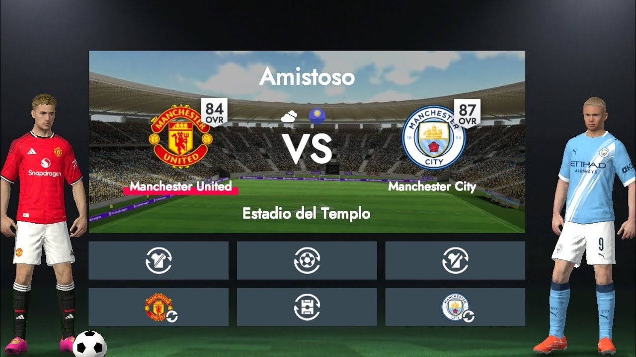 AMISTOSO MANCHESTER UNITED (2-1) MANCHESTER CITY *MEJORES MOMENTOS*//Football league 2026