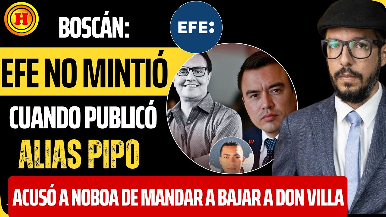 ¡ESTÁN DESESPERADOS! El plan para desprestigiar a EFE y lo que Noboa no quiere que sepas