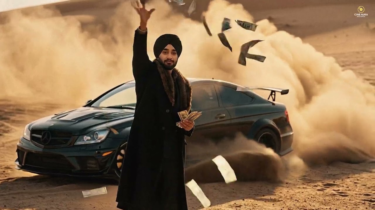 Mustache  ( Visualizer ) Harman Gill | Gur Atwal | Sickboi | Cine Aura Records