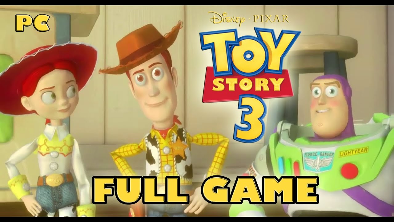 Toy Story 3: The Video Game FULL GAME Longplay - Story Mode - (PC)