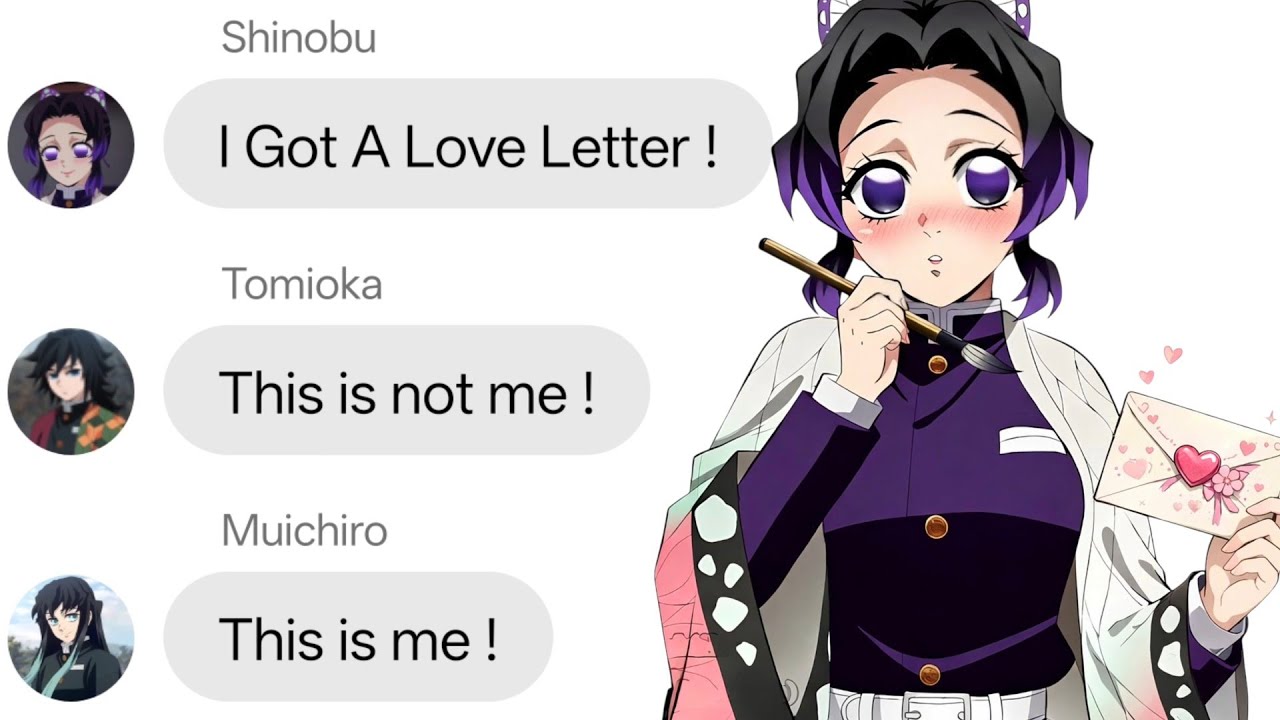 If Shinobu Got a Love Letter But Not From Tomioka | Demon Slayer discord server 