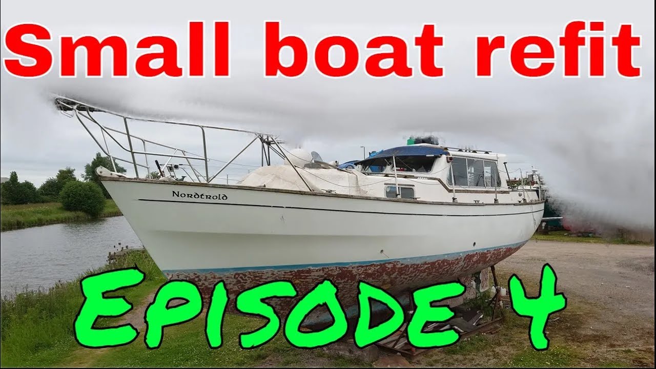 Small boat refit - Episode 4 - Some bits are finished, and we start installing some nautical bits