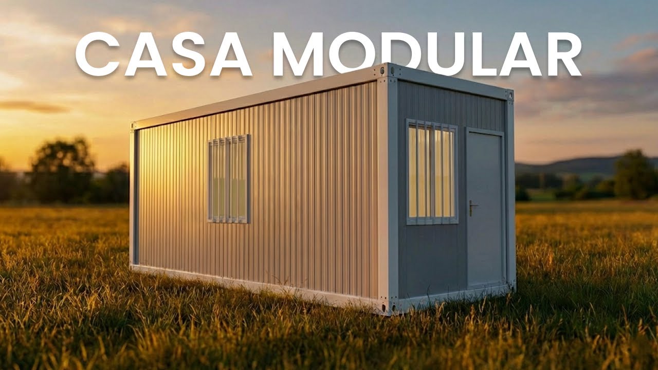 🏠 Casas Modulares: construção rápida, moderna e eficiente!