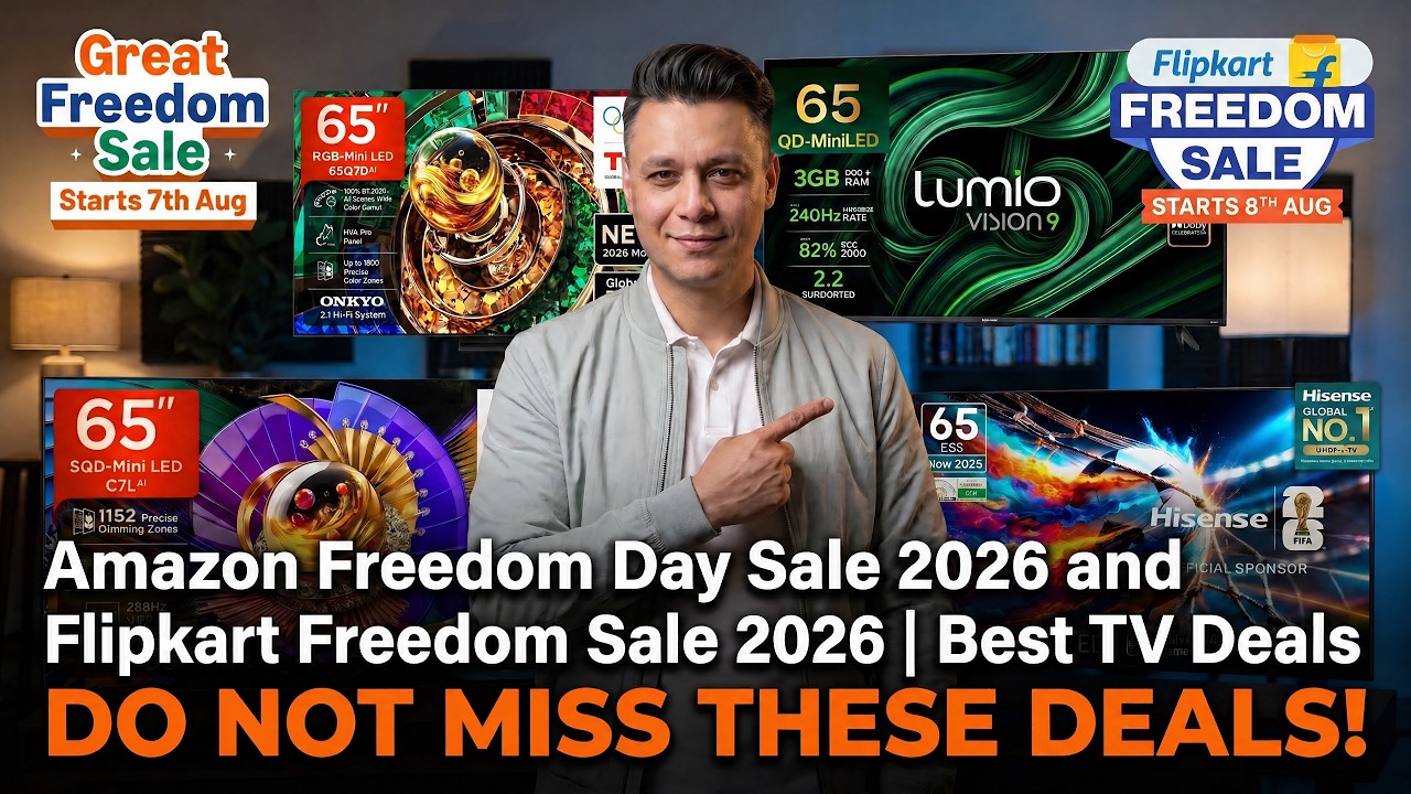 Amazon Freedom Day Sale and Flipkart Freedom Sale 2026 | Best Mini LED TVs to Buy | Punchi Man Tech