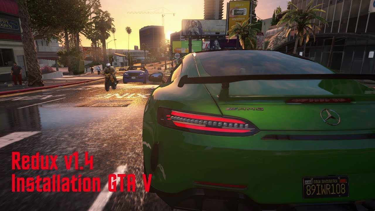 How to Install Redux v1.4 with New ReShade Ultra Realistic Graphics Mod in GTA V