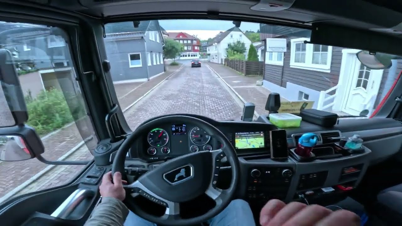 Epic POV Truck Adventure: Explore Brandenburg's Stunning Countryside!