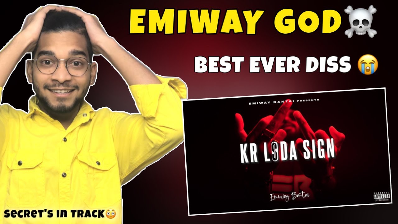 EMIWAY - KR L$DA SIGN ☠️🤯| REACTION + REVIEW | KALAMZONE
