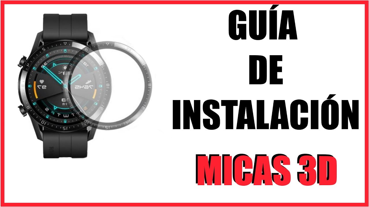 Mica Lamina 3D Para reloj Huawei Watch GT2 46mm LTN-B19