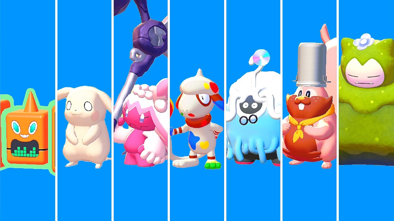Pok&eacute;mon Pokopia - All Pokopian Forms
