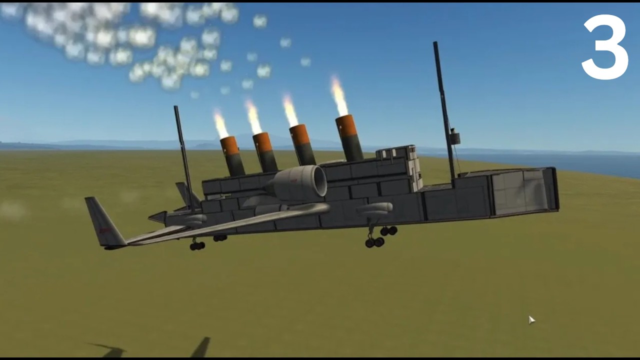 Making 3 random things fly in KSP. [Part 3]