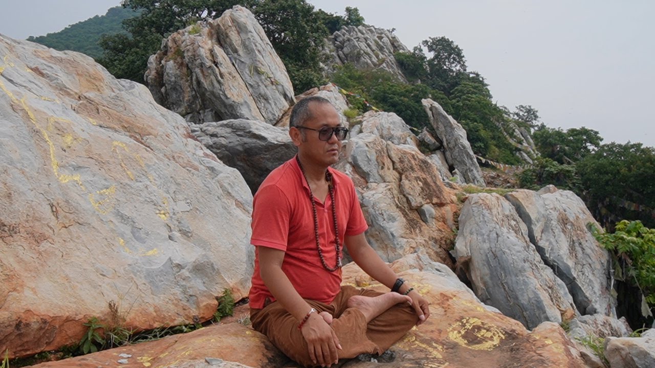 The way to Vulture Peak, Rajgir Bihar India