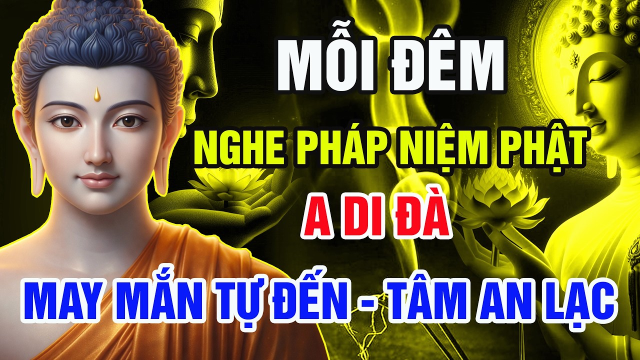 Mỗi Đêm Tháng 2 Nghe Pháp – Niệm Phật A Di Đà, Tâm An Lạ Thường, May Mắn Tự Đến