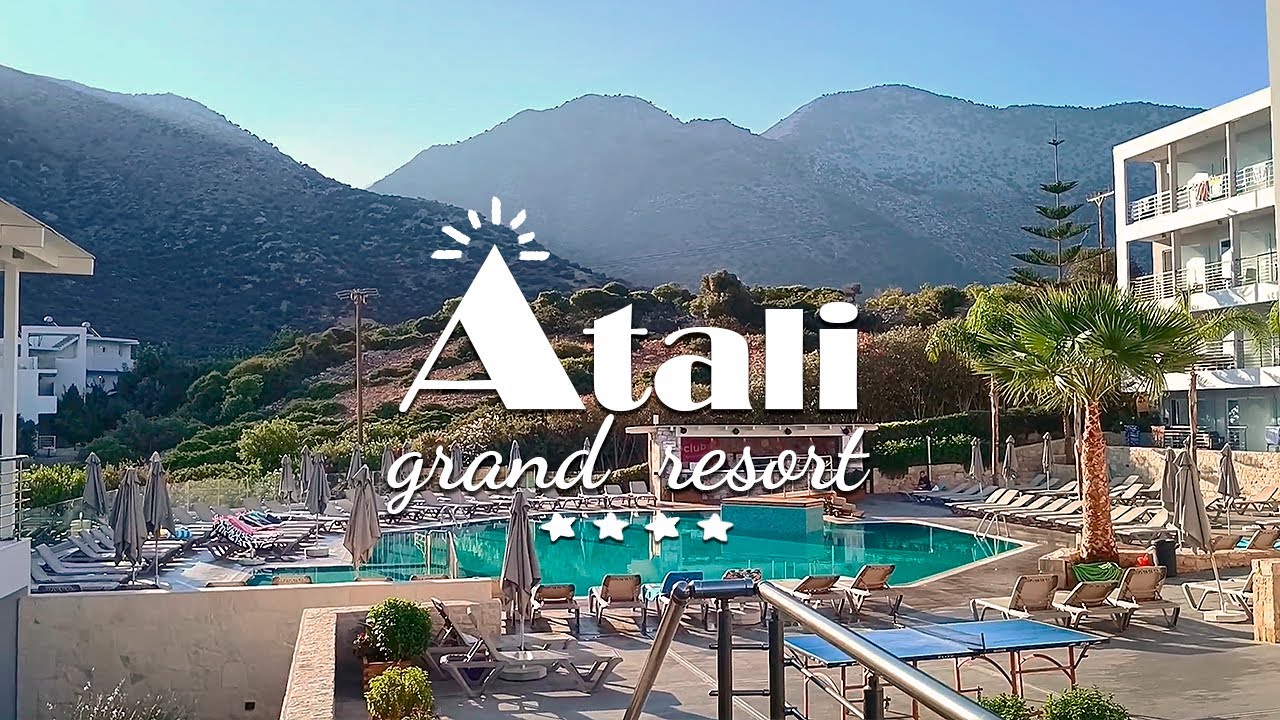 ⭐️Atali Grand Resort Hotel Bali Crete Greece 2025 - My little review | no talking