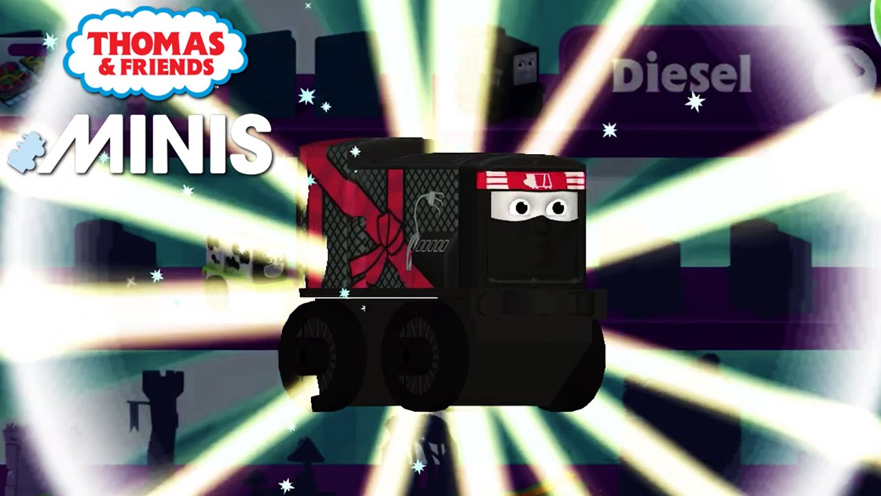 Thomas and Friends Minis - Warrior Diesel - New 2021 Thomas Minis! ★ iOS/Android app (By Budge)