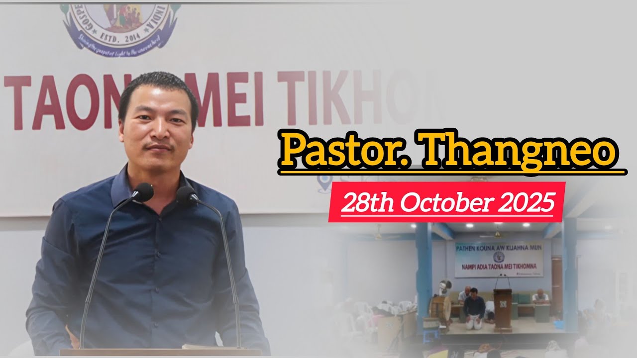 Pastor. Thangneo speech at GMFDI ||28/10/2025||  #gmfdi #love #motivation #motivationalspeech #god 