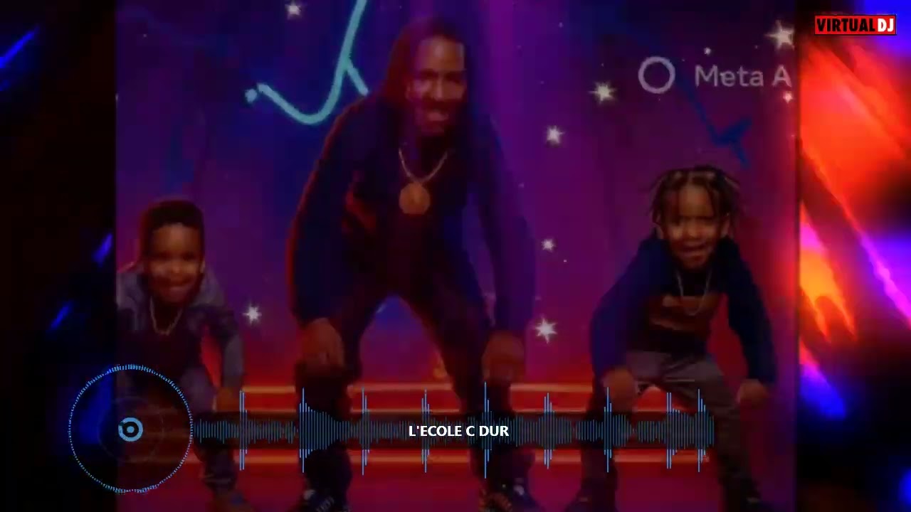 L’École C Dur – Style Jmvybz 🎧🔥 | Cyber Caribbean Kids Edition