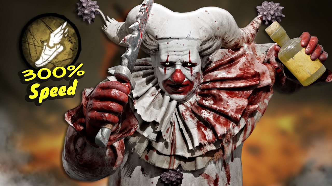 ตัวตลกอดีตตัวมะเร็งร้ายของดบดล ปัจจุบันยังติดสปีดได้ทั้งเกมอยู่ดี l Dead by Daylight