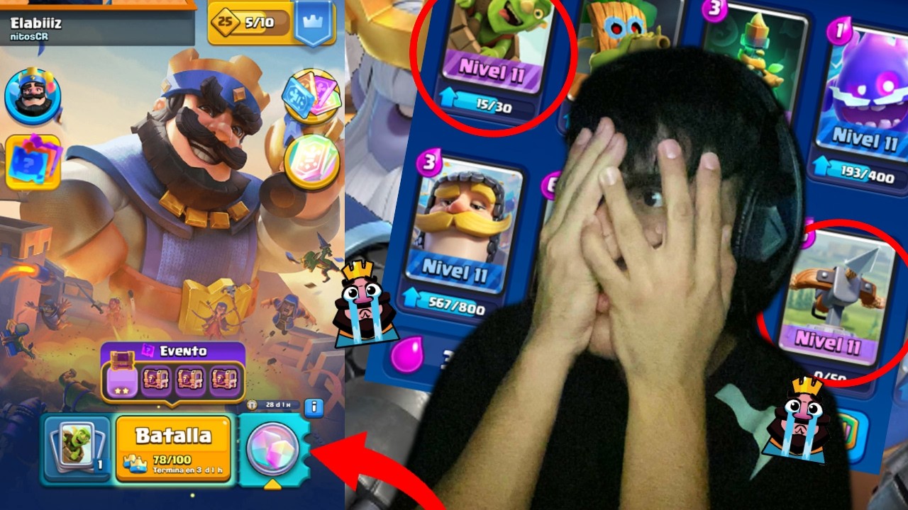 SOY EL MEJOR EN EL MODO CAOS DE CLASH ROYALE
