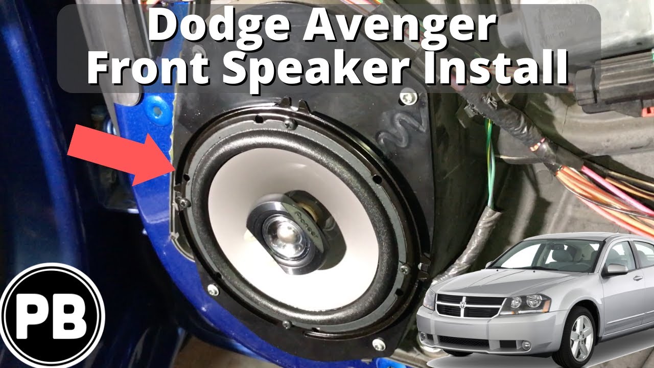 2007 - 2014 Dodge Avenger Front Door Speaker Install