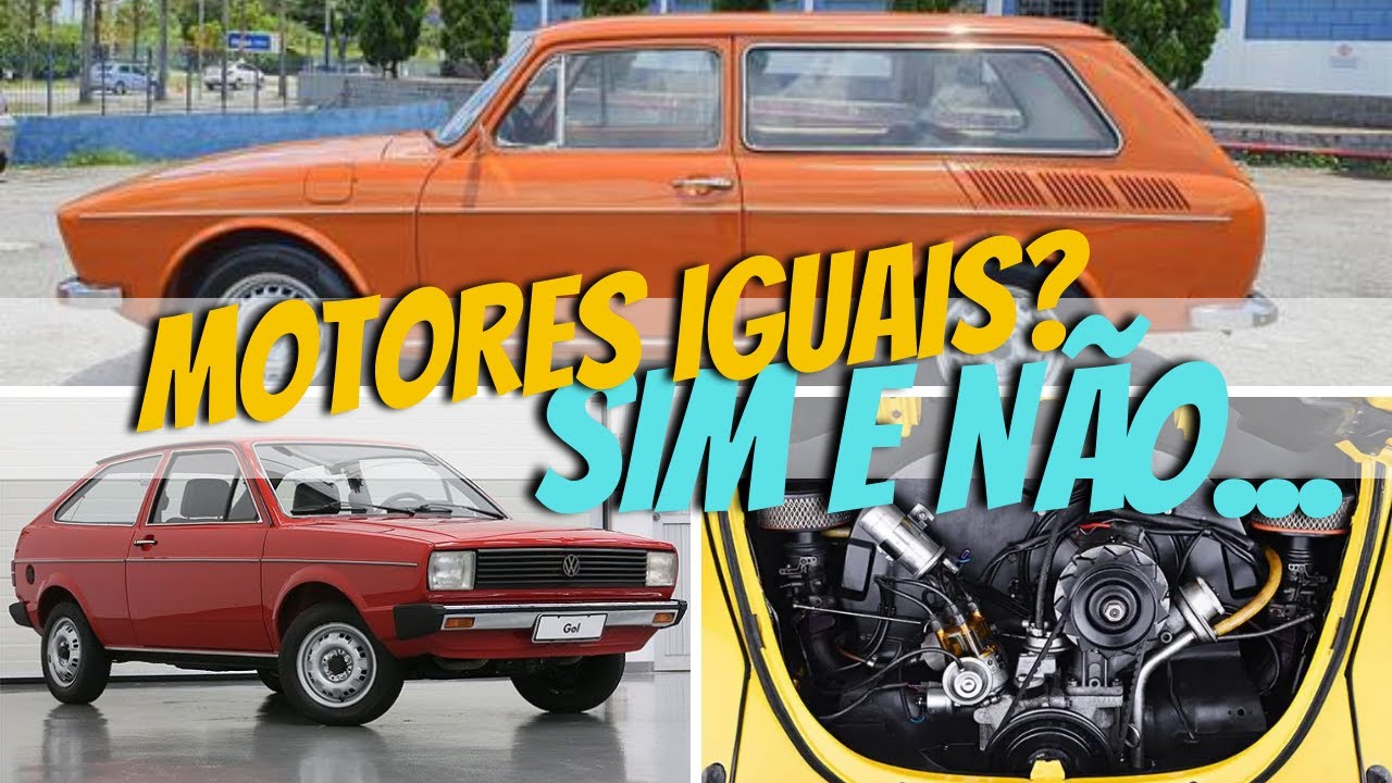 MOTOR A AR PLANO? MOTOR DE GOL BX? - ENTENDA!