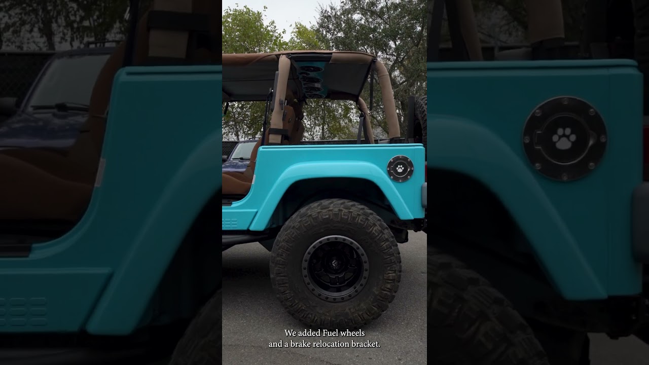 Обновленный Jeep TJ Wrangler. #шорты
