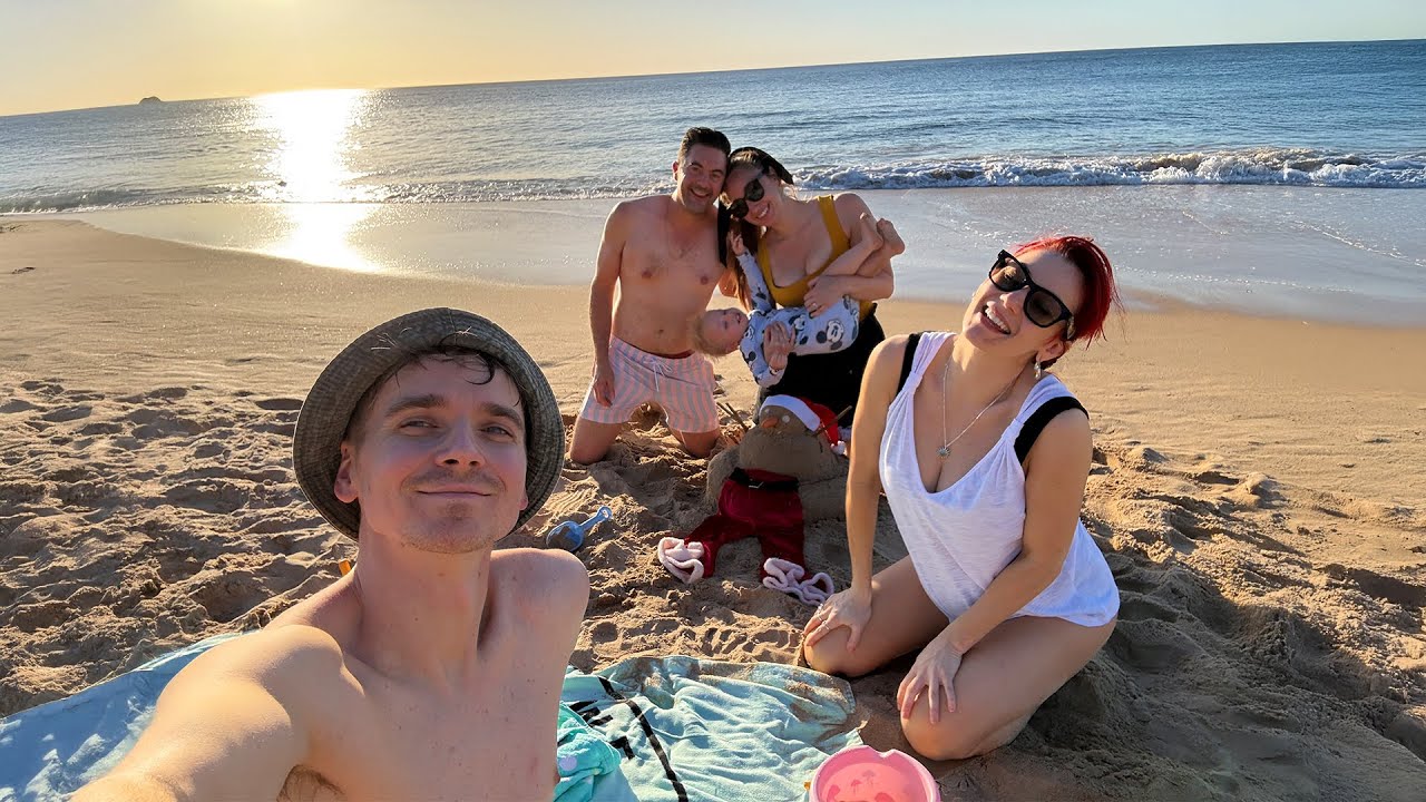 A Christmas trip to the beach & lots of haircuts