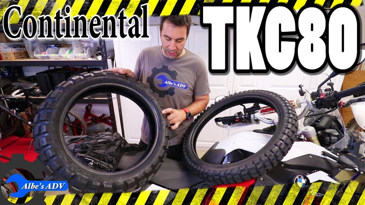 BMW F800GS new tires - Continental TKC80