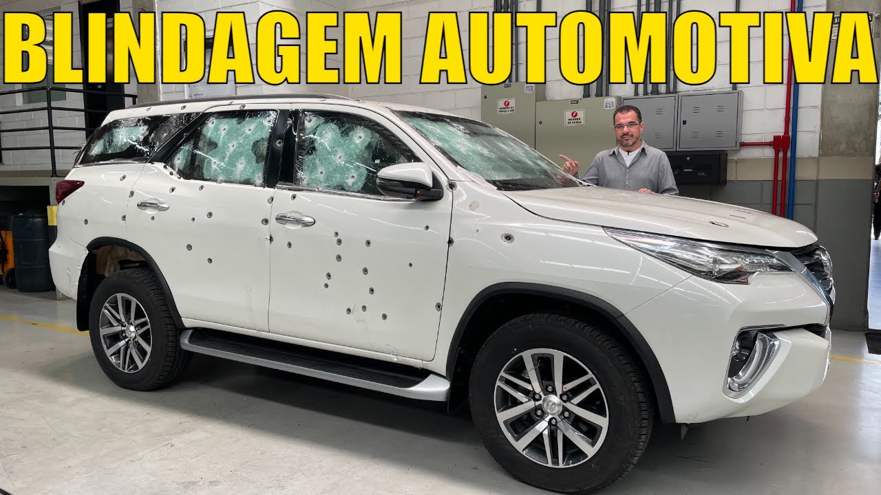 Blindagem Certificada pela Toyota do SW4 e Hilux - Avallon Blindagens